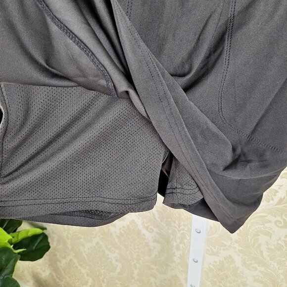 EWhitely Size Small Modern Fit Knit Skort Black Elastic Waistband Pockets NWT - Picture 6 of 13